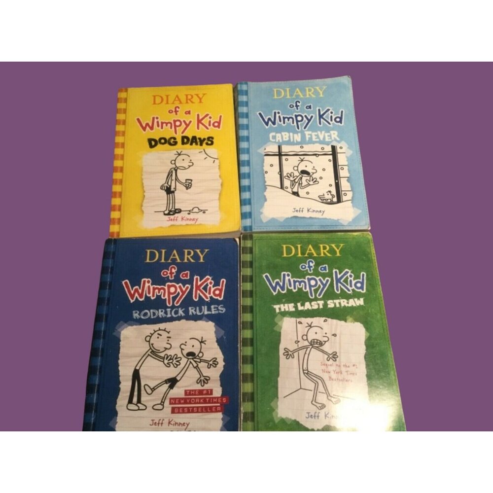 Diary of a Wimpy Kid Reading Book  4 Books for Young Readers